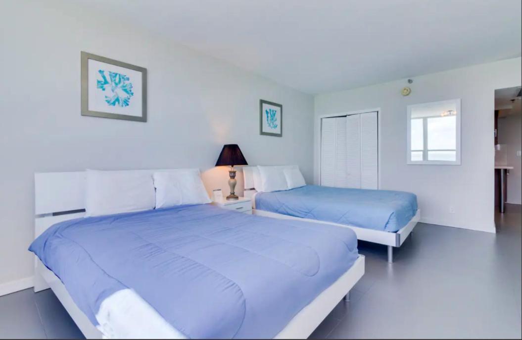 Castle 835 Oceanview Studio On Beach With Pool, Gym, Bars, And Free Parking Miami Beach Bagian luar foto