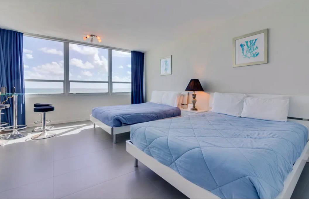Castle 835 Oceanview Studio On Beach With Pool, Gym, Bars, And Free Parking Miami Beach Bagian luar foto